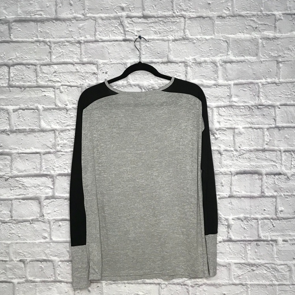 Vince Color Block Raglan Jersey Top - image 4